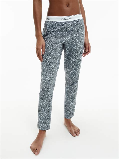 calvin klein cotton pajamas|calvin klein pyjama bottoms ladies.